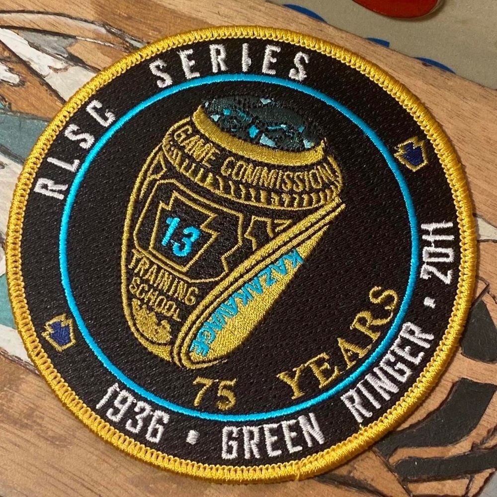 2011 RLSC Series Game Commission Training School Green Ringer Patch